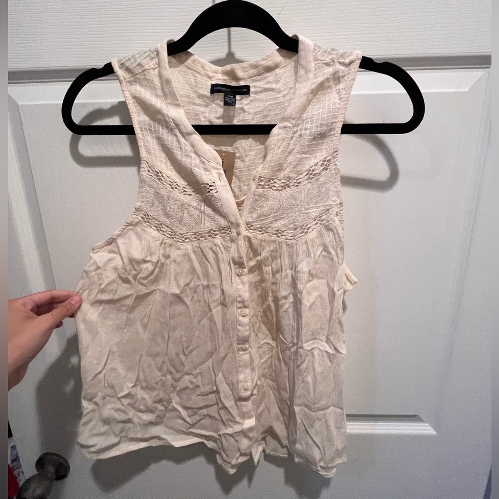 Flowy American Eagle Blouse